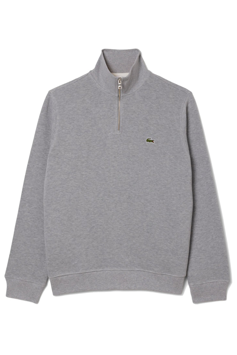 Carica immagine in Galleria Viewer, FELPA LACOSTE INTERLOCK A COLLO ALTO CON ZIP 
