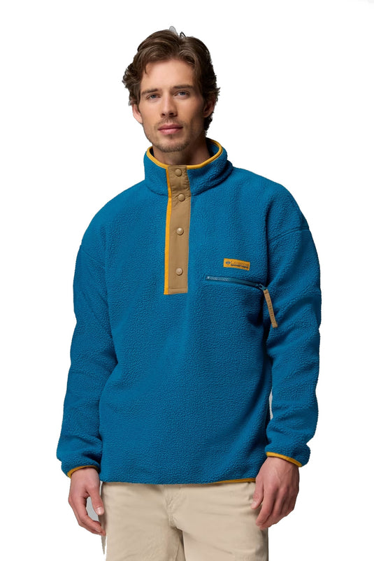 PILE COLUBIA HELVETIA MEZZA ZIP UOMO 