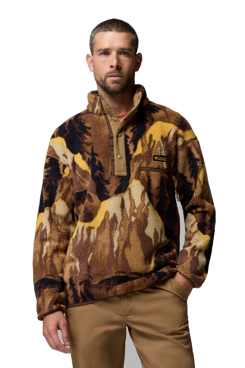 Carica immagine in Galleria Viewer, PILE COLUMBIA HELVETIA FANTASIA MEZZA ZIP UOMO 

