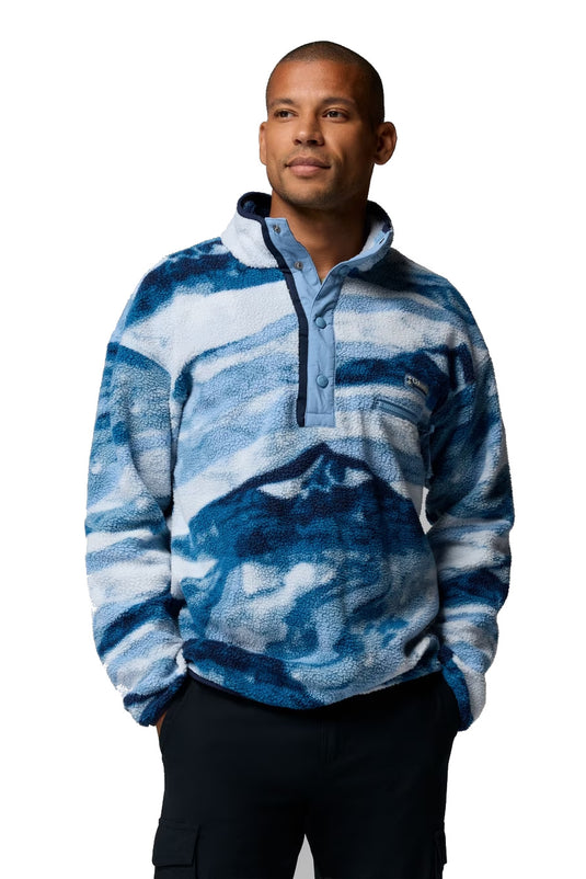 PILE COLUMBIA HELVETIA FANTASIA MEZZA ZIP UOMO 