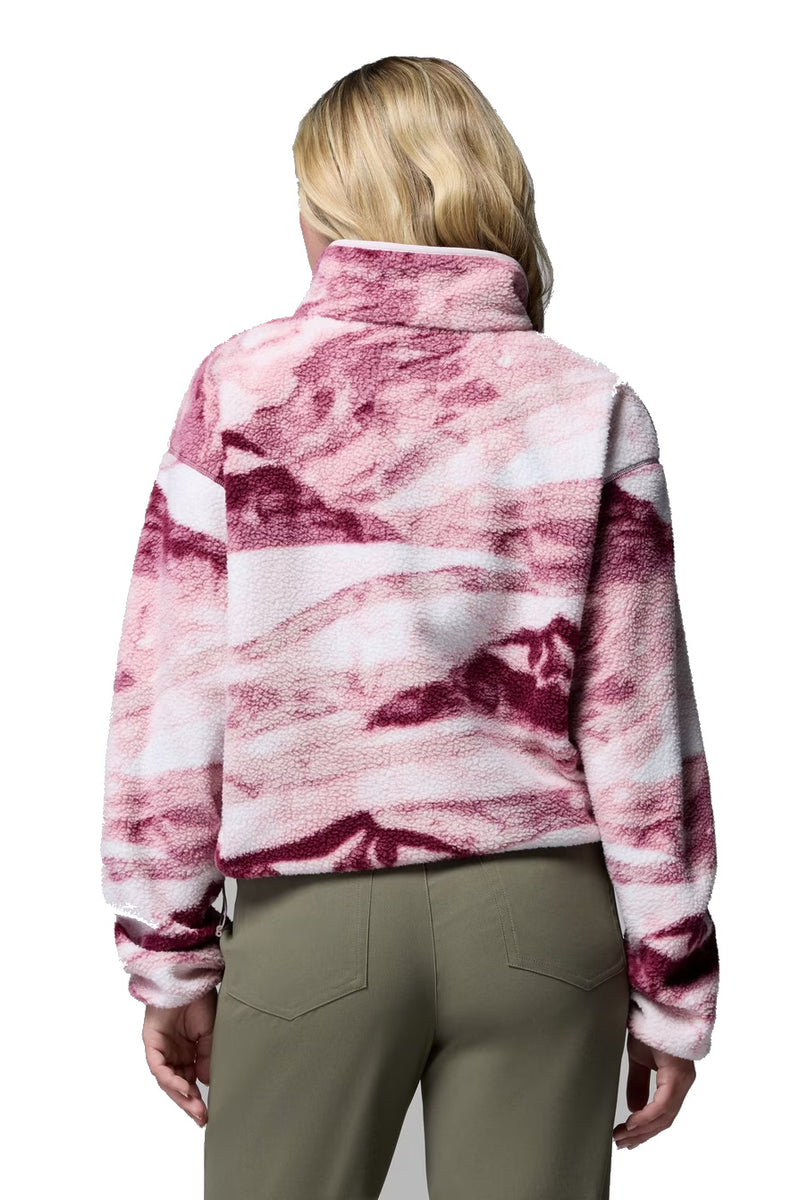 Carica immagine in Galleria Viewer, PILE COLUBIA HELVETIA FANTASIA MEZZA ZIP DONNA 
