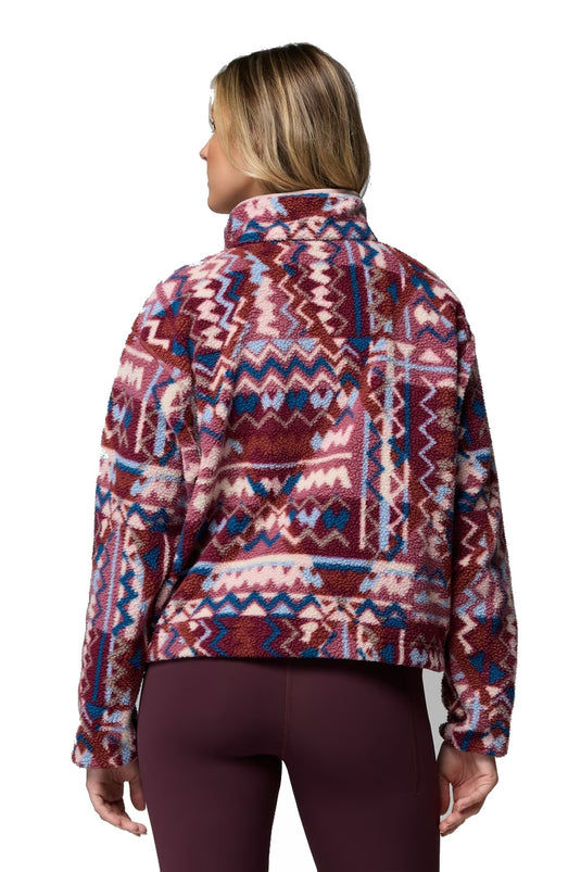 PILE COLUBIA HELVETIA FANTASIA MEZZA ZIP DONNA 