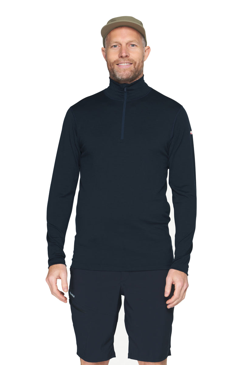 Load image into Gallery viewer, MAGLIA TERMICA IN LANA MERINO 200g ZIP DEVOLD UOMO 
