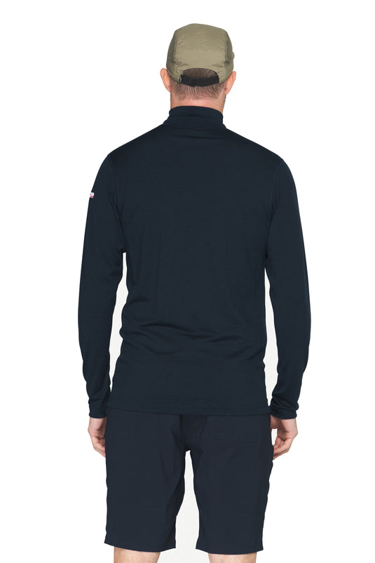 MAGLIA TERMICA IN LANA MERINO 200g ZIP DEVOLD UOMO 