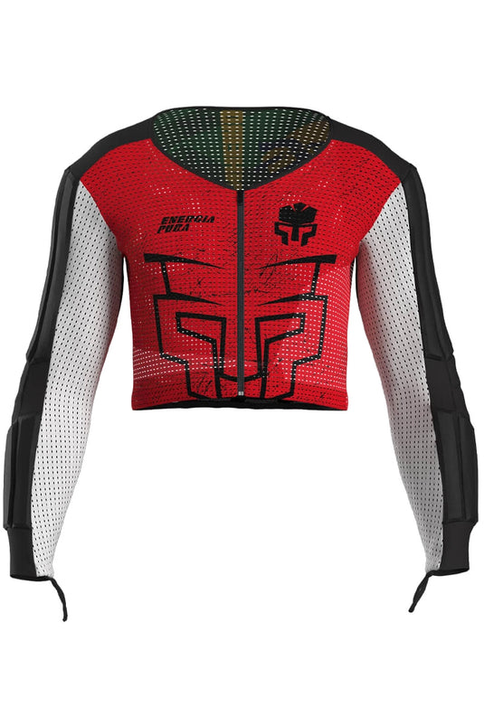 MAGLIA RACING CON PROTEZIONI WARRIOR 