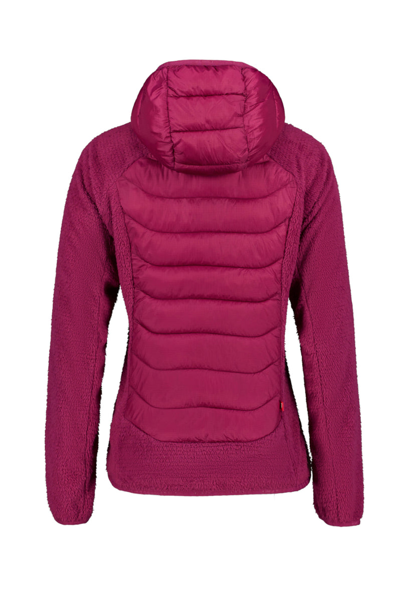 Carica immagine in Galleria Viewer, GIACCA DONNA ICEPEAK DAKOTA IBRIDO MANICHE IN PILE 
