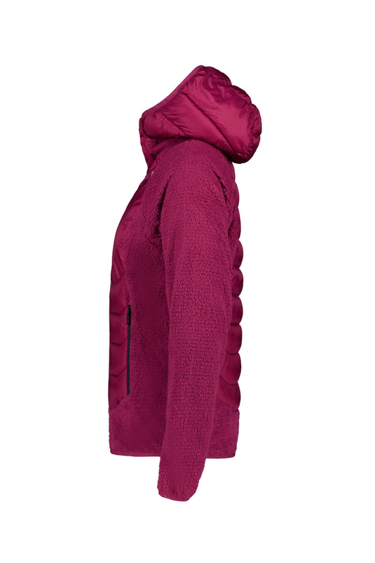 GIACCA DONNA ICEPEAK DAKOTA IBRIDO MANICHE IN PILE 