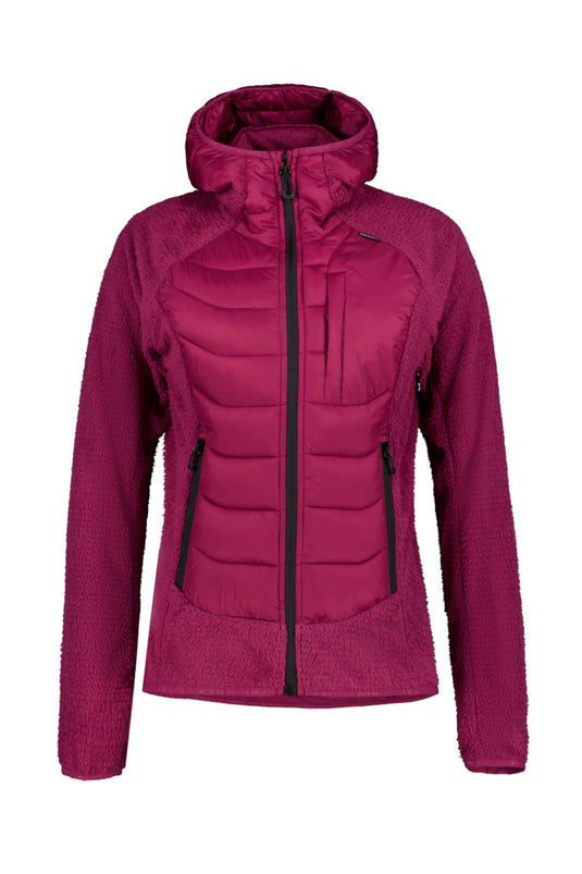 GIACCA DONNA ICEPEAK DAKOTA IBRIDO MANICHE IN PILE 