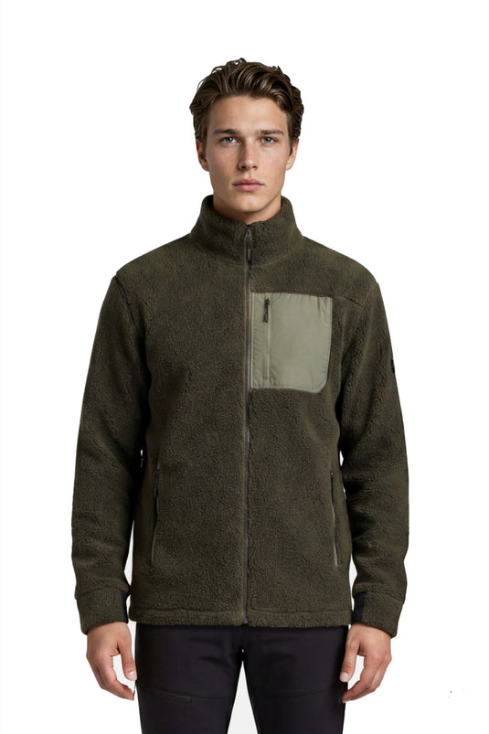 GIACCA PILE ORSETTO UOMO ICEPEAK MOHAWK 