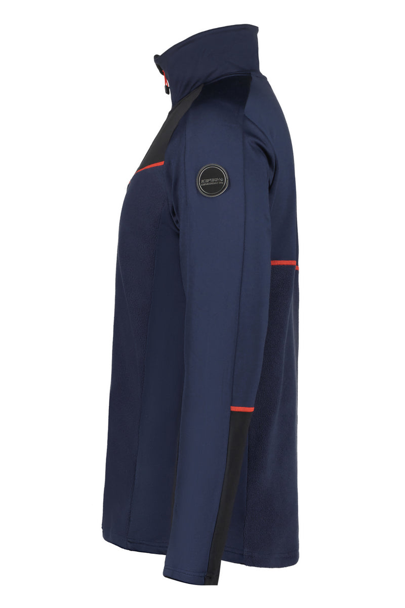 Load image into Gallery viewer, MICRO PILE MEZZA ZIP ICEPEAK UOMO FASTORIA 
