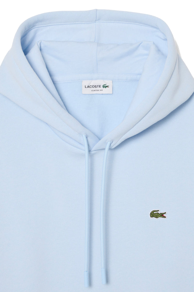 Carica immagine in Galleria Viewer, FELPA LACOSTE CON CAPPUCCIO IN TESSUTO FELPATO 
