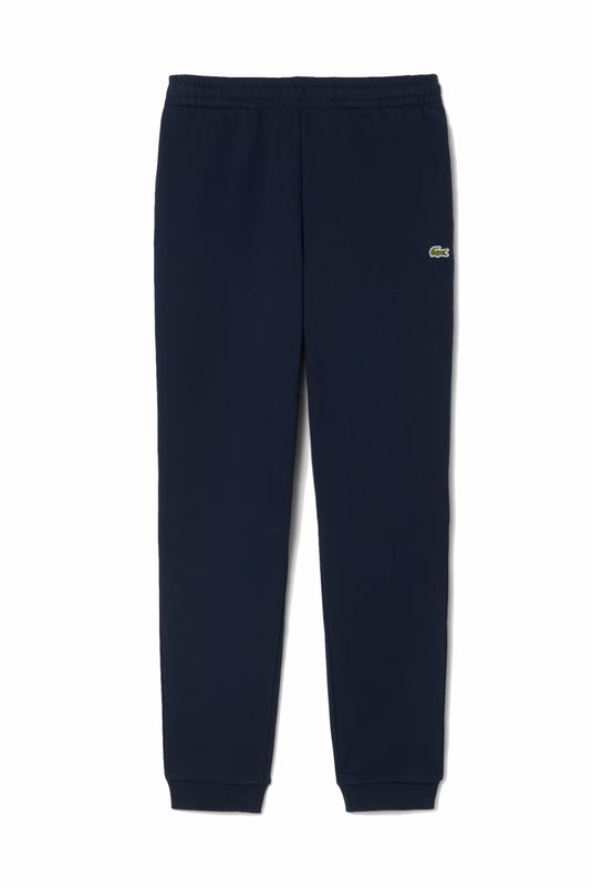 PANTALONE DELLA TUTA LACOSTE IN COTONE FELPATO 