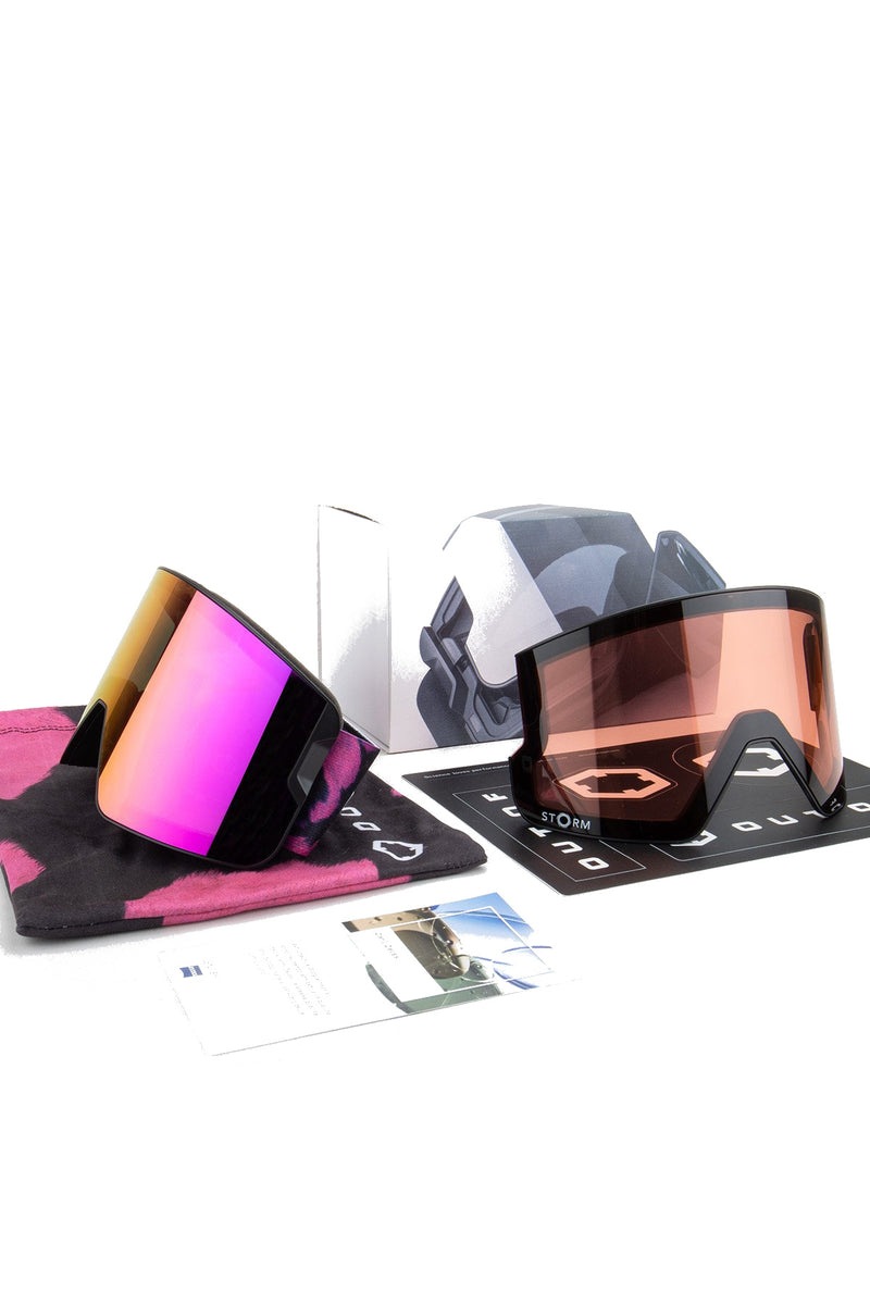 Carica immagine in Galleria Viewer, MASCHERA DA SCI OUT OF ZENITH S2 2 LENTI MISURA M 
