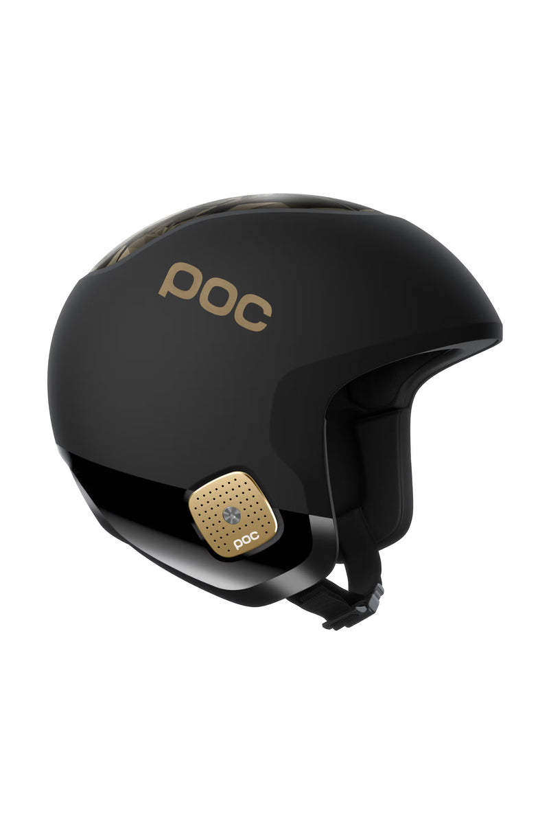 Carica immagine in Galleria Viewer, CASCO POC SKULL DURA JR MARCO ODERMATT NERO ORO 
