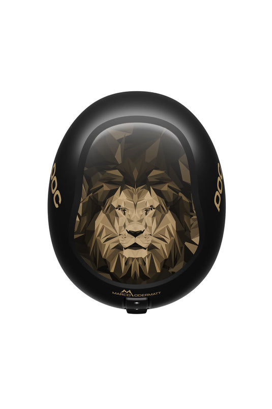 CASCO POC SKULL DURA JR MARCO ODERMATT NERO ORO 