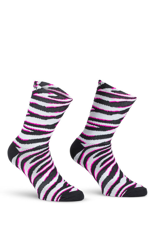 CALZA X TECH TECNICA ZEBRE COLORATE 