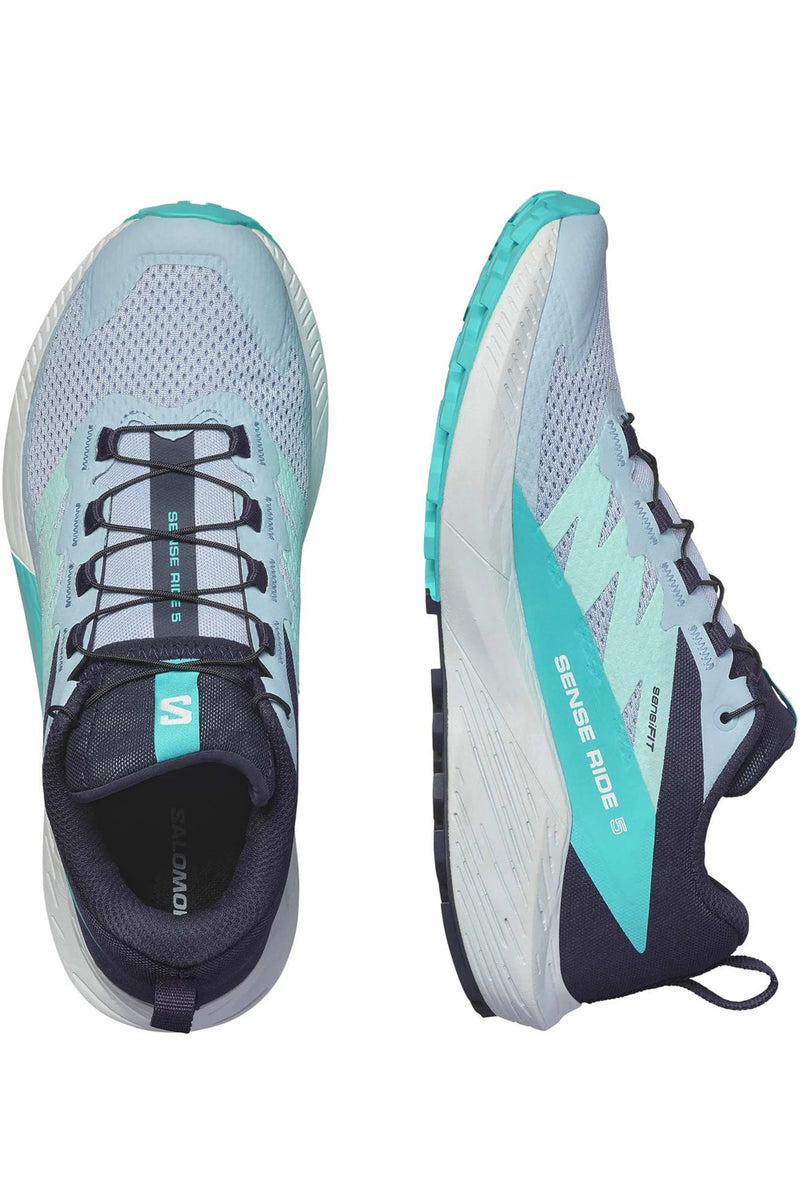 Carica immagine in Galleria Viewer, SALOMON SENSE RIDE 5 DONNA AZZURRA 
