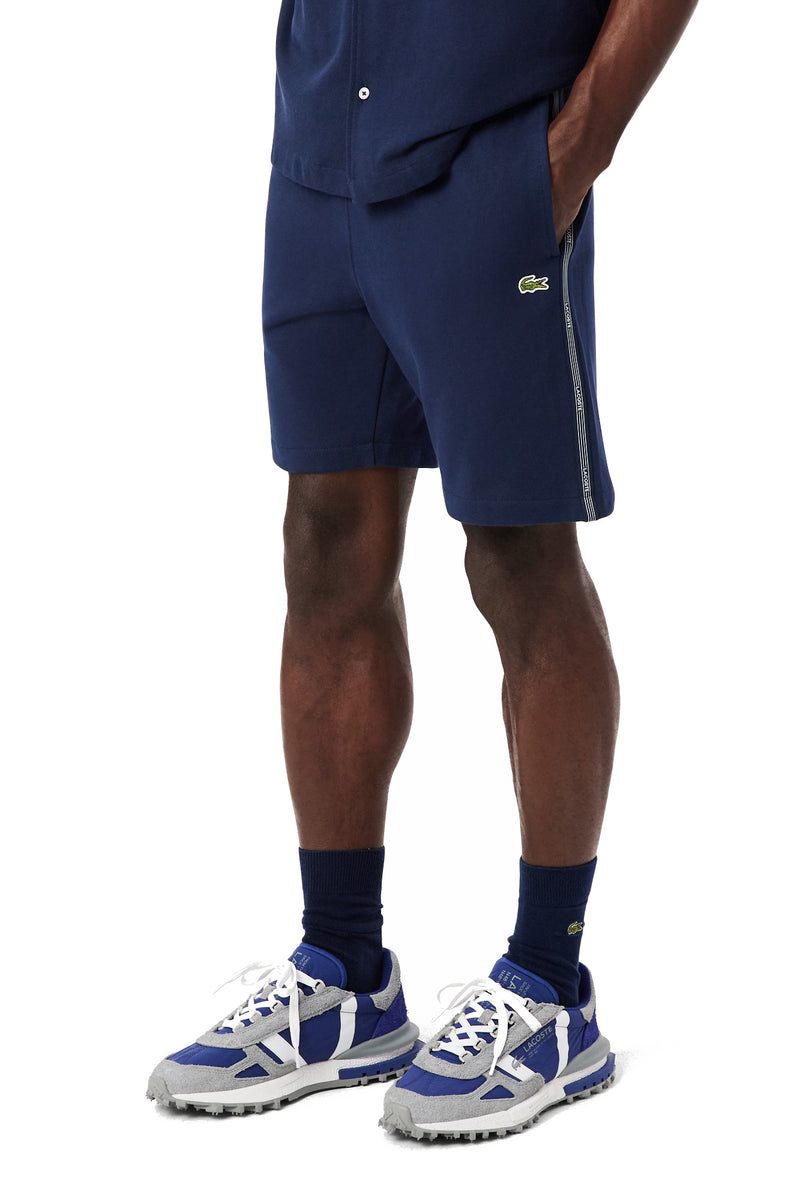 Carica immagine in Galleria Viewer, SHORT LACOSTE UOMO CON STRISCI CON LOGO REGULAR FIT 
