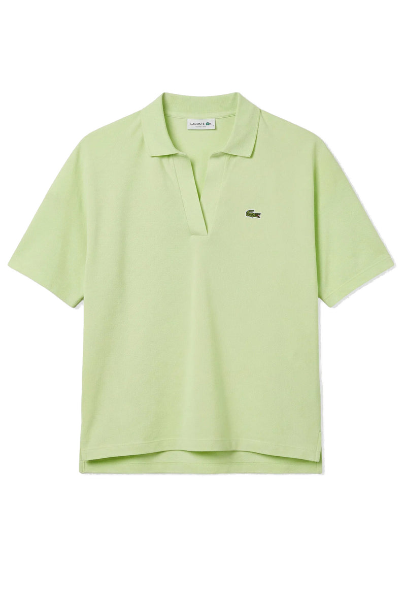 Load image into Gallery viewer, POLO FLUIDA RELAX FIT LACOSTE DONNA 
