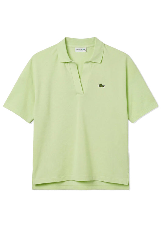POLO FLUIDA RELAX FIT LACOSTE DONNA 
