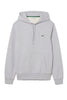 FELPA LACOSTE IN COTONE CON CAPPUCCIO