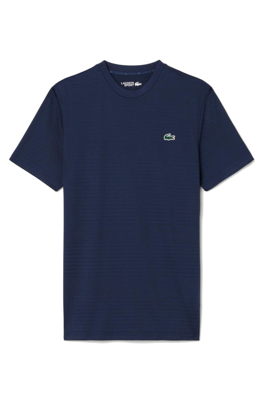 T-SHIRT TENNIS LACOSTE ULTRA DRY ELASTICIZZATA 