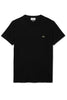 T-SHIRT A GIROCOLLO IN COTONE LACOSTE