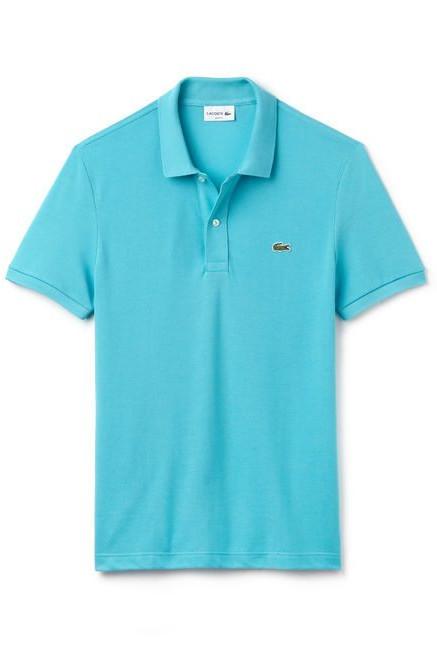 POLO LACOSTE DI TAGLIO ATTILLATO IN PETIT PIQUÉ 