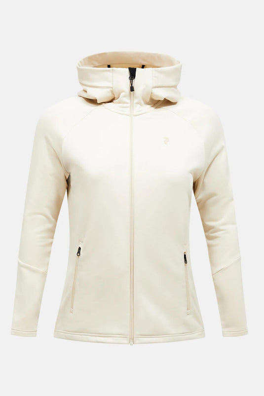 RIDER ESSENZIAL MIDLAYER ZIP HOOD DONNA 