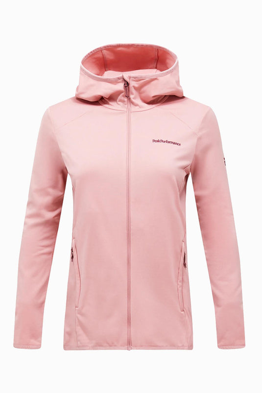 LIGHT ZIP HOOD DONNA PEAK PERFORMANCE 