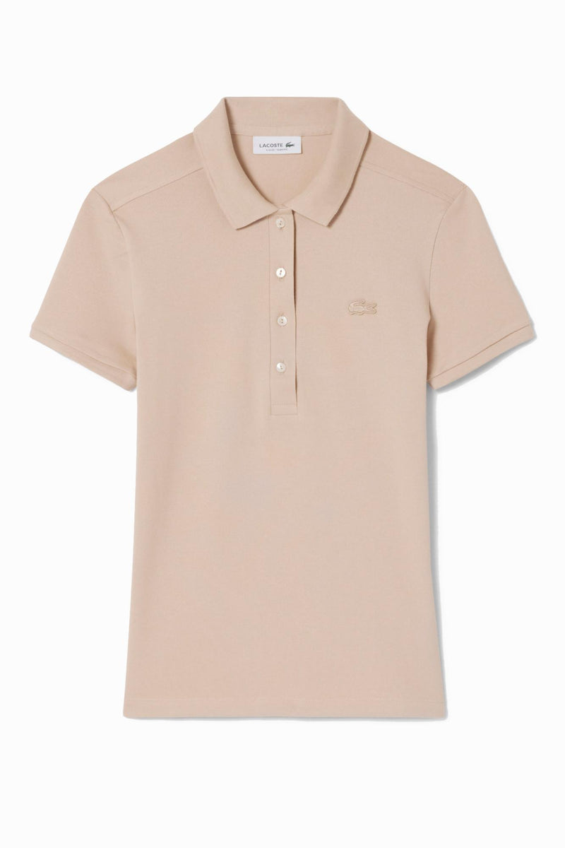 Load image into Gallery viewer, POLO DA DONNA IN PIQUÉ DI COTONE STRETCH LACOSTE SLIM FIT 
