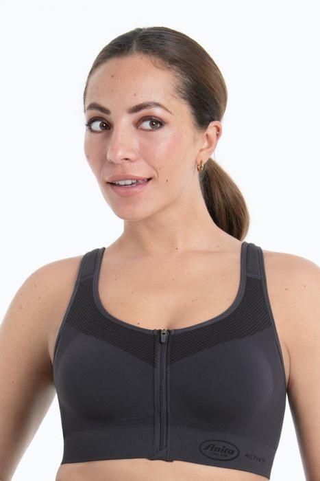 Carica immagine in Galleria Viewer, EASYMOVE ZIP REGGISENO SPORTIVO ANITA CON CERNIERA FRONTALE 
