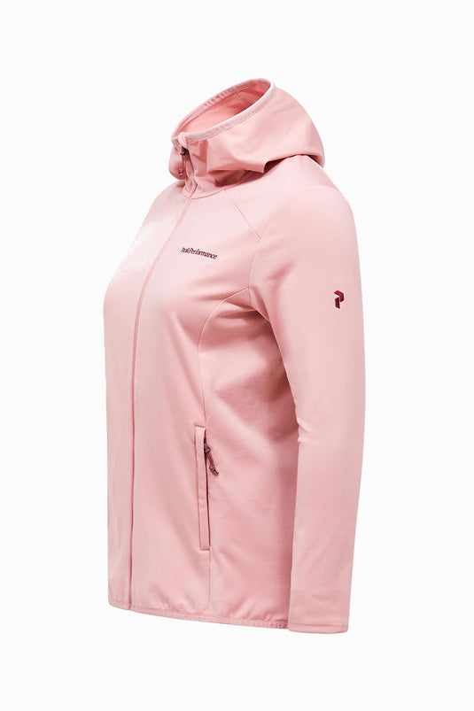 LIGHT ZIP HOOD DONNA PEAK PERFORMANCE 