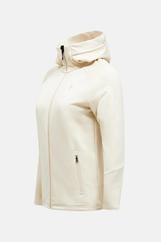 RIDER ESSENZIAL MIDLAYER ZIP HOOD DONNA 