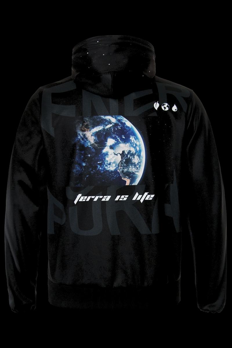 Carica immagine in Galleria Viewer, FELPA BERGA PRINTED ZIP 

