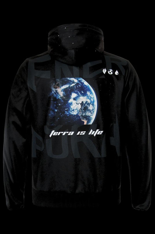 FELPA BERGA PRINTED ZIP 