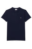 T-SHIRT A GIROCOLLO IN COTONE LACOSTE