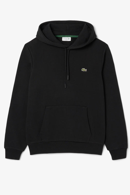 FELPA LACOSTE IN COTONE CON CAPPUCCIO 