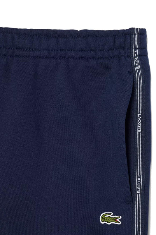 SHORT LACOSTE UOMO CON STRISCI CON LOGO REGULAR FIT 