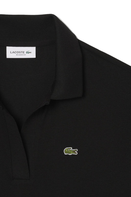 POLO FLUIDA RELAX FIT LACOSTE DONNA 