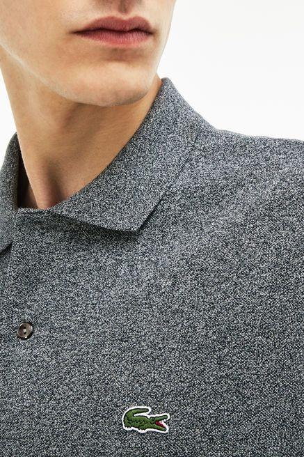 Carica immagine in Galleria Viewer, POLO LACOSTE DI TAGLIO CLASSICO CON MANICHE LUNGHE IN PETIT PIQUÉ 

