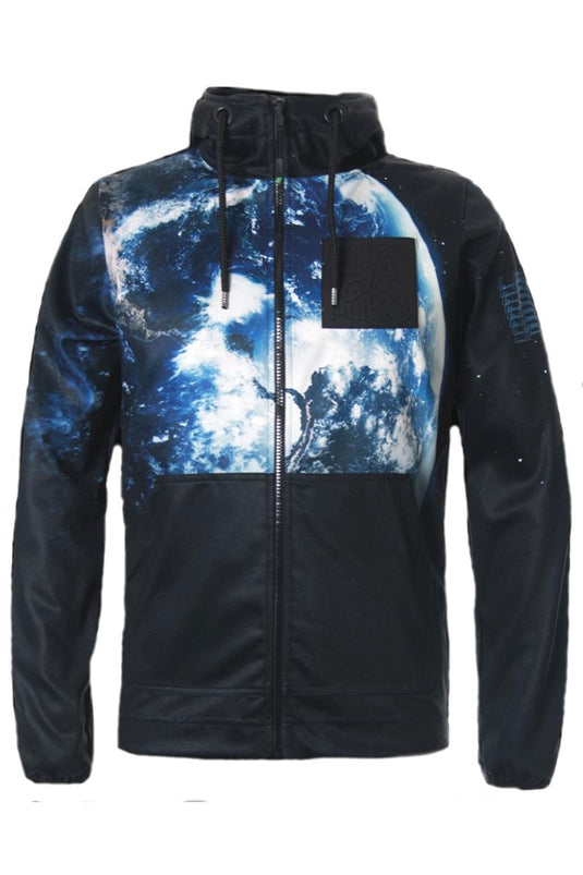 FELPA BERGA PRINTED ZIP 