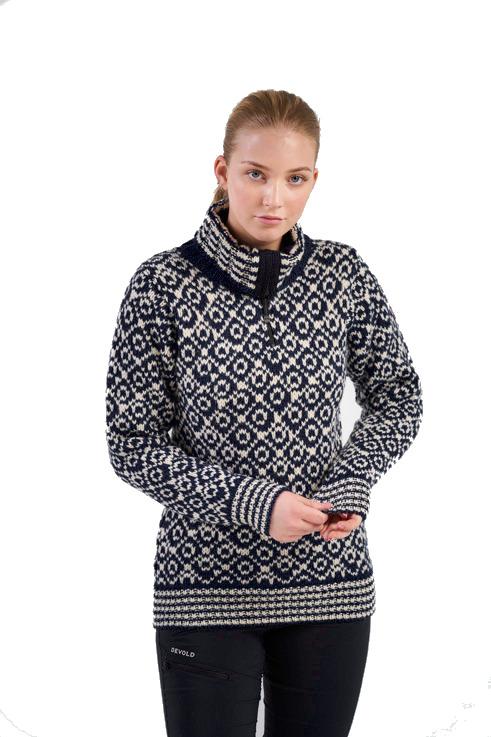 Carica immagine in Galleria Viewer, SVALBARD WOOL ZIP NECK 

