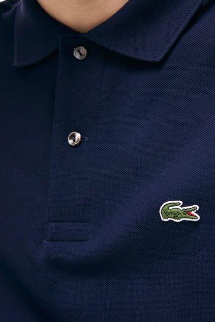 Carica immagine in Galleria Viewer, POLO LACOSTE DI TAGLIO CLASSICO CON MANICHE LUNGHE IN PETIT PIQUÉ 
