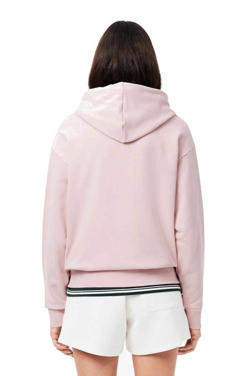 Carica immagine in Galleria Viewer, FELPA LACOSTE DONNA CON CAPPUCCIO 
